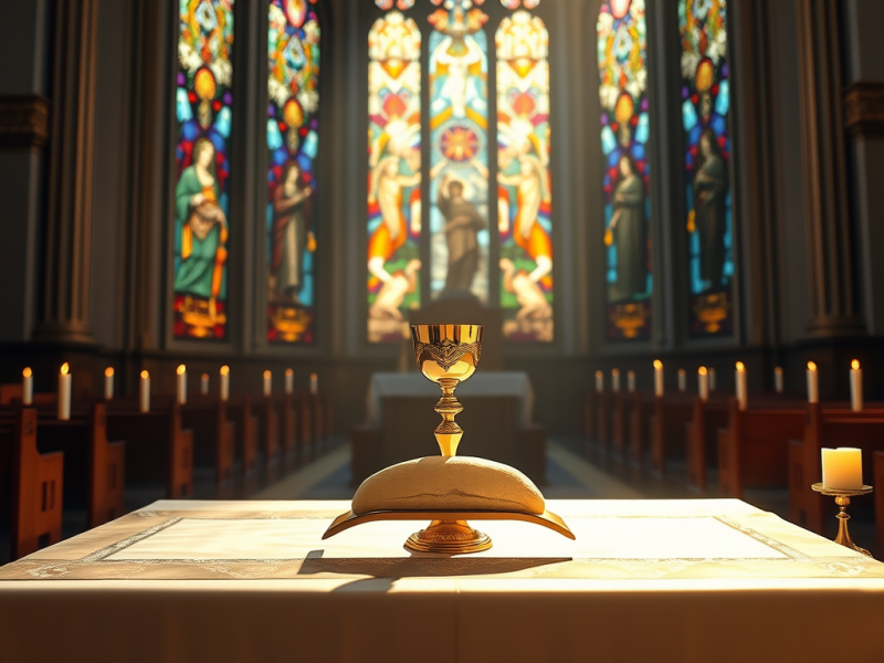 the eucharist: happiness&nbsp;now!